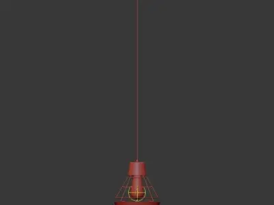 Liqui Contracts Work Lamp 3D model