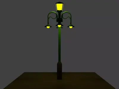 Street Lamp 1 3D model purchase