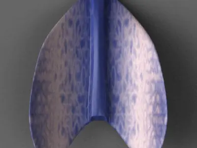 Ray space yacht 3D print model