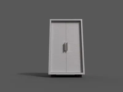 Modern Furniture 3D Model Low-poly 3D model