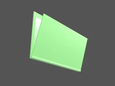 Folder v1 007 Low-poly 3D model
