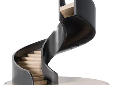 SPIRAL STAIR NO60 A 3D model