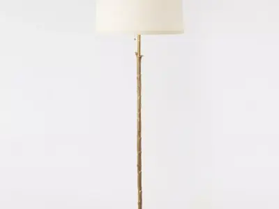 Organic Floor Light Lamp 3D model
