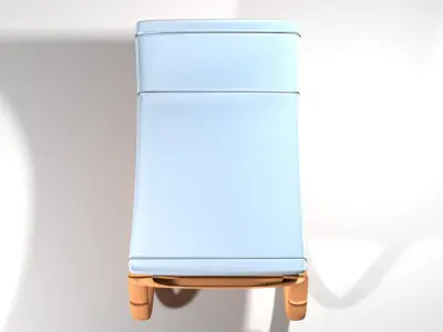 Rocking Baby Chair 3D model