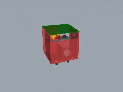Cubic Table hk Free 3D model