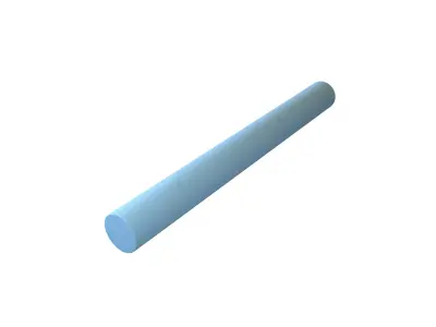 Chalk v1 003 Low-poly 3D model