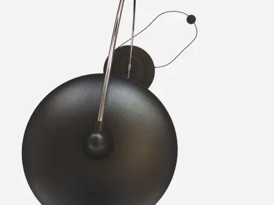 chelsom Saucer Floor Lamp 3D model