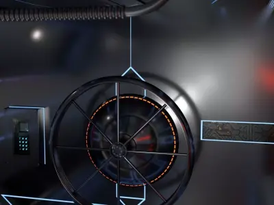 Sci-fi Build Set 3D model
