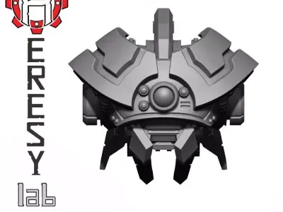 HL175 - Greater God Drone  3D print model