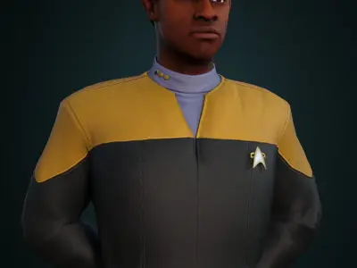 STV Tuvok For G8M 3D model