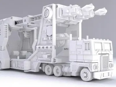 UltraMagnus g1 vintage toy 3D model