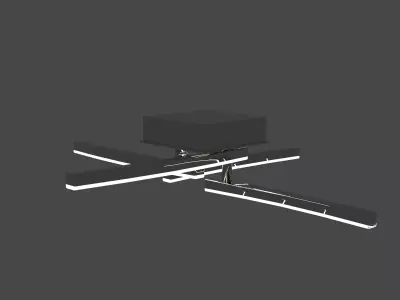 Modern Lamp Low-poly 3D model