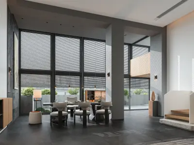 Modern Creative Office Interior Scene 3D model