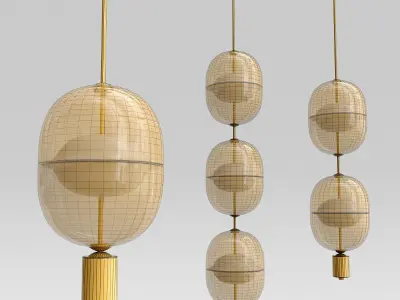 DESIGNER LAMP PLATTE 3D model purchase