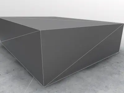 LFMN Garage Low-poly 3D model