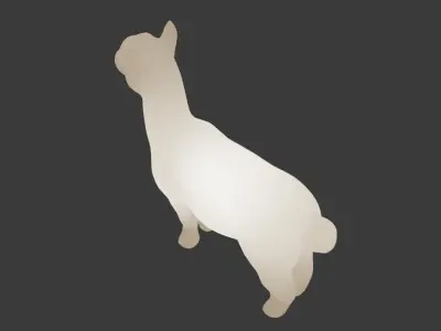 Alpaca Indirect Lighting 3D model