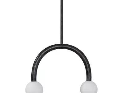 Happy small pendant lamp 3D model