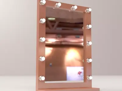 Makeup Artist Mirror 3D model