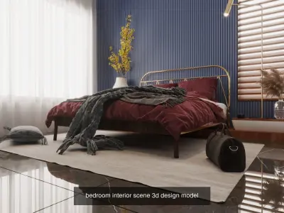 11 bedroom collection 3d model of 3d design 3D Model Pack