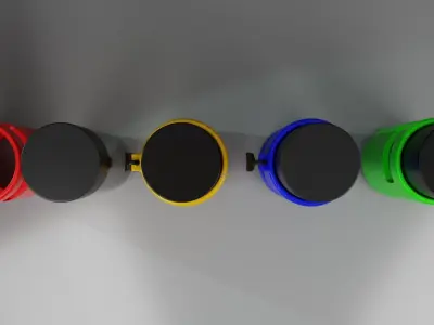 smart water bottle Free 3D model