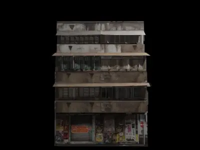 Old Building  3D model