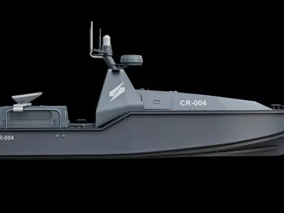  Corsair Saronic - Unmanned Robotic Autonomous Surface Vessel PBR 