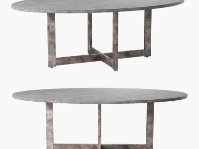 Mecox table  3D model