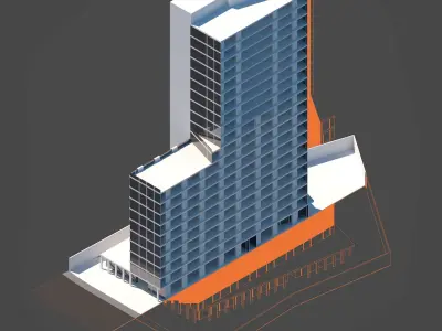 Archviz - Surrounding Composition 01 3D model