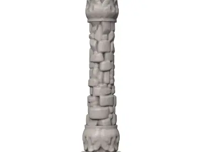Column 3 3D print model purchase