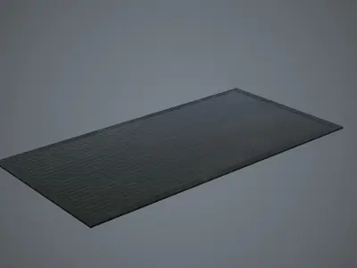 Welcome Mat Low-poly 3D model