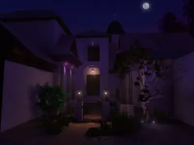 Exterior HR Low-poly 3D model