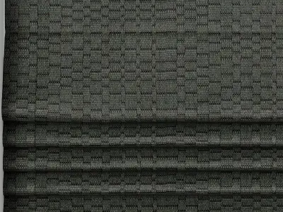Roman blinds 4 3D model