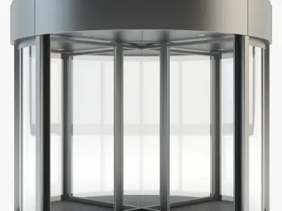 Door Revolving 3D model