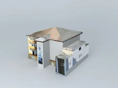 Household shop housing Free 3D model