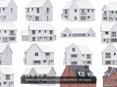 Modern and Traditional Houses MEGAPACK