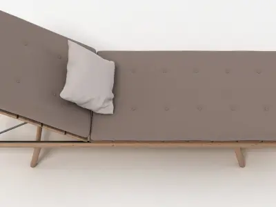 RODA Orson Sun Lounger 3D model