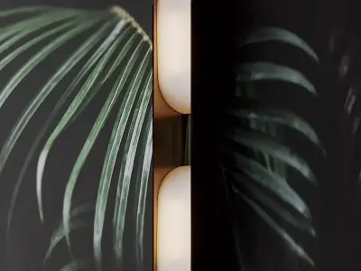 Loop Double LED Wall Sconce by Boyd Lighting 3D model