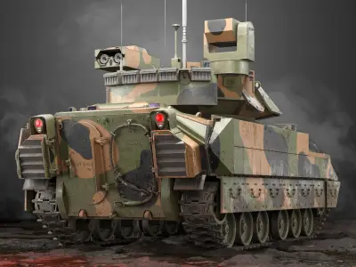  Bradley M2A3 Tank PBR 