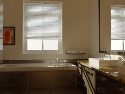 Bathroom 01 3D model