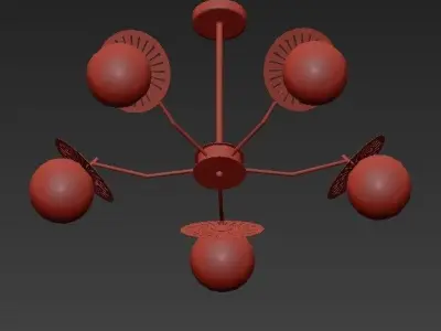 Balls  Discs Circle 5 3D model