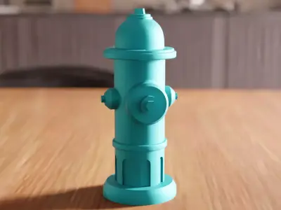 Fire Hydrant STL File - 175 3D print model