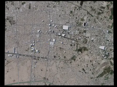 Kandahar - Afghanistan 3D model