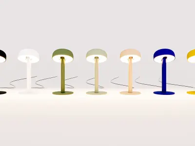 Tiptoe NOD lamp 3D model 3D model