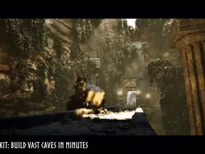 CryptForge Low-poly 3D model