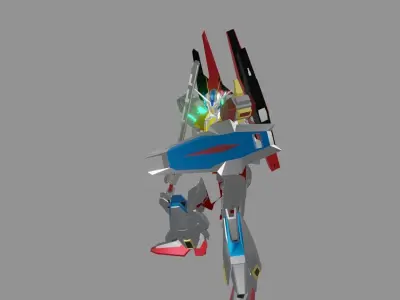 The Mecha Attacker 2 3D model