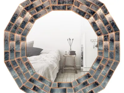 Cavalier Wall Mirror ROSP5192 3D model