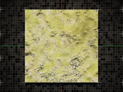 Iceland Terrain 7 3D model