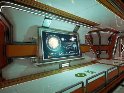 Sci-Fi Environment Kit Low-poly 3D model