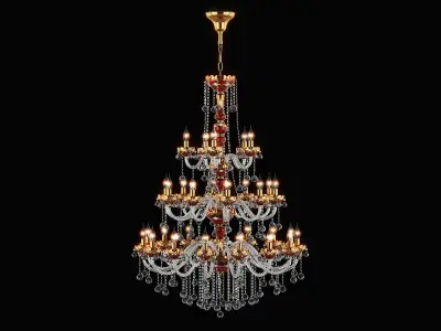738302 Vidare Osgona Chandelier 3D model