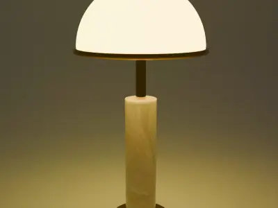 3d Lamp Low-poly 3D model